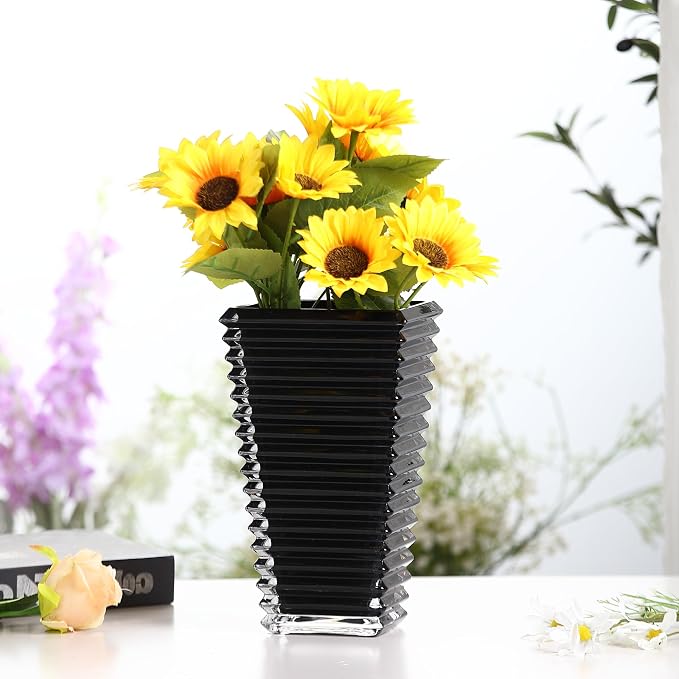 MCMCNCUIU Crystal Glass Vase, Large Crystal Vases - Image 5