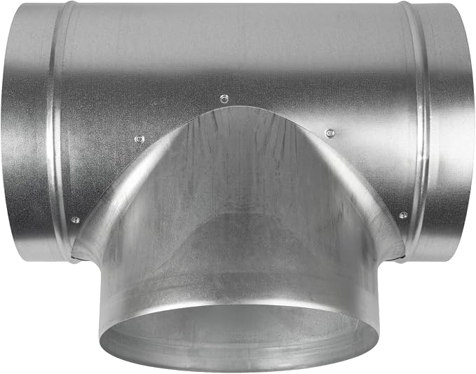 8" Inch T-Shape Ducting Splitter - Image 5