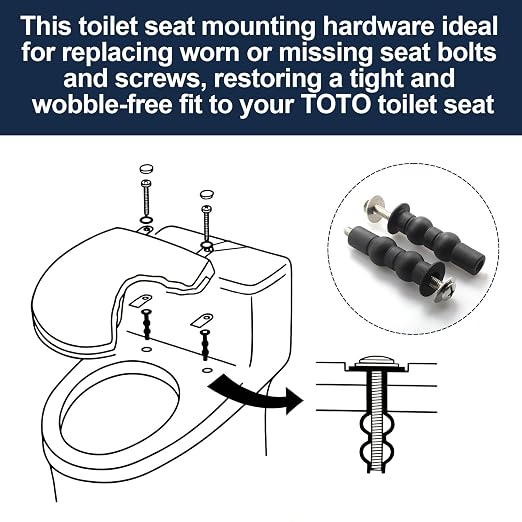 for TOTO THU651N Top Mount Seat Hardware - Image 4