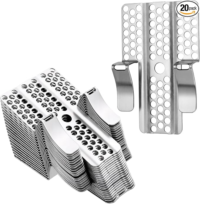 20Pack Drywall Repair Clips, 1/2 inch Drywall Fastener Clip by Homakover