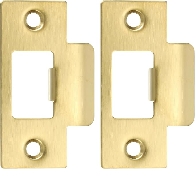 PATIKIL 2-3/4" Door Lock Strike Plate, Door Backplate by PATIKIL