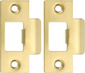 PATIKIL 2-3/4" Door Lock Strike Plate, Door Backplate by PATIKIL