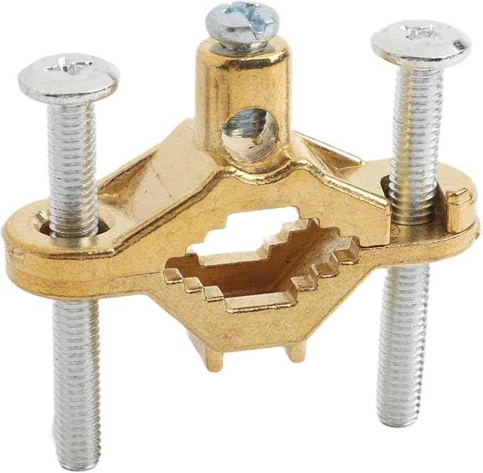 Copper Alloy Ground Clamp Set for Bonding to Water Pipe & Steel Conduit - Image 8