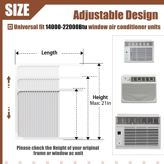BJADE'S Window Air Conditioner Side Panels - Image 2