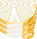 Weather Stripping Door Seal, High Density CR, 1/2 in x 1/8 in x 98 Ft | Air by MIKONIYA