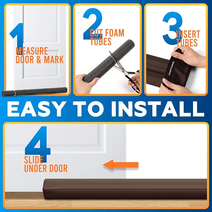 Comfyanno Under Door Draft Stopper - Image 6