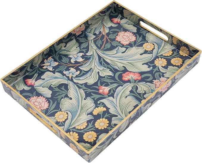 AGIOTA Coffee Table Trays for Living Room Serving Tray by ServingCustomersBornforQuality