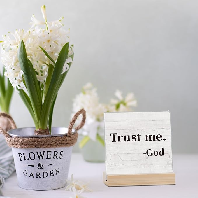 Farmhouse Decor, Acrylic Christian God Home Decorations, Aesthetic Entry Way - Image 7