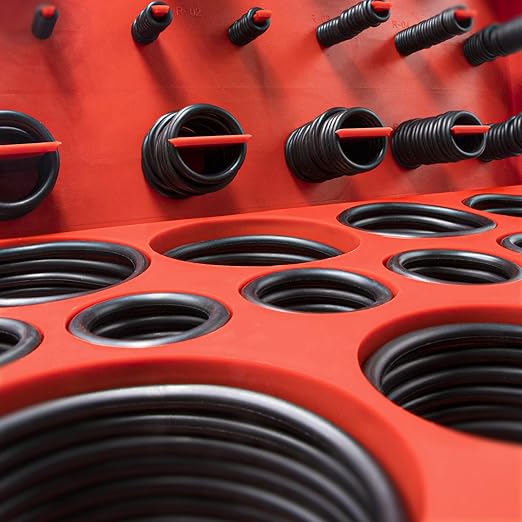 KEZE 826 Pcs Universal SAE and Metric O-Rings Kit, Standard 32 Metric & Inch - Image 6