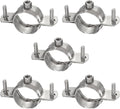 HARFINGTON 5pcs 201 Stainless Steel 1.3"/32mm Split Ring Pipe Hanger Pipe Strap by HARFINGTON