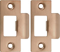 PATIKIL 2-3/4" Door Lock Strike Plate, Door Backplate by PATIKIL
