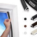 YZGJM Door Frame Kerf Non-Adhesive Weather Stripping Seal Strip PU Foam by YZGJM