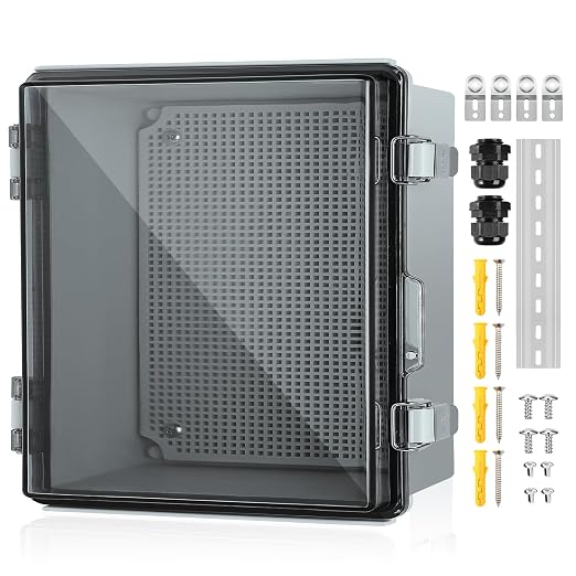 IP67 Outdoor Electrical Junction Box Waterproof 13"×13"×5" | Weatherproof by JOISYOYA