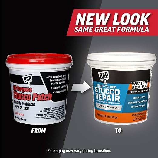 Dap 10504 All-Purpose Ready-to-Use Stucco Patch - Image 5