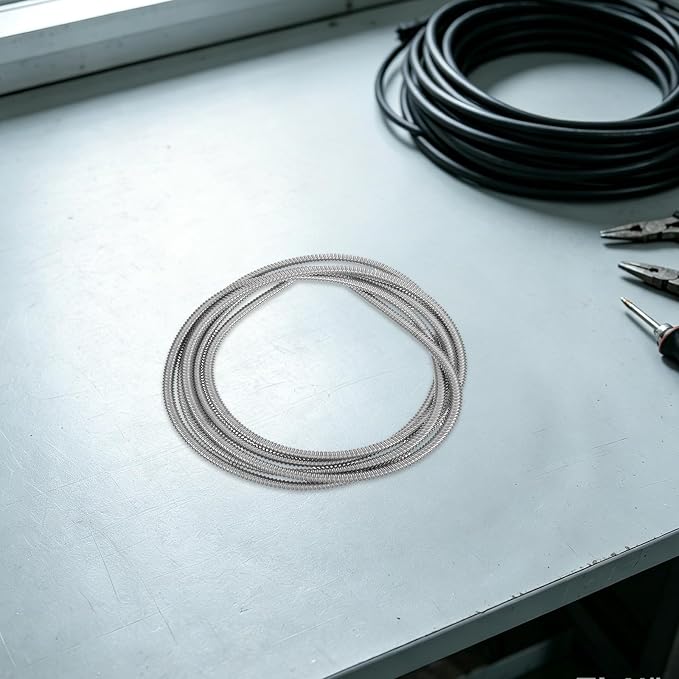 Ipetboom Stainless Steel Cable Conduit: I.D.6mm Flexible Electrical Conduit - Image 6