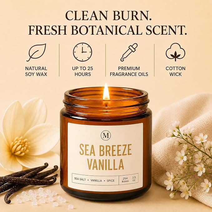 Candles for Home Scented, Aromatherapy Candle Gifts Sets for Women, 6 Pack - Image 3