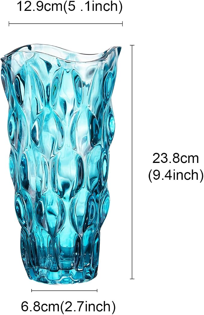 CEMABT Glass Vases for Flowers，Thickened 3.4 lb Morden vases for Tables - Image 6