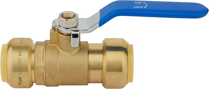 EFIELD 1/2 Inch Push-Fit Full Port Ball Valve | - Image 6