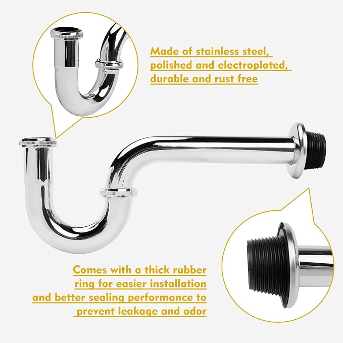 Stainless Steel P-Trap - Image 6
