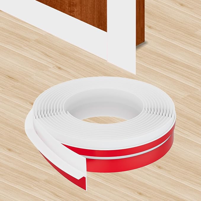 T-Shaped Door Draft Stopper，Silicone Weather Stripping Seal by TigSport