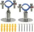 2PCS Wall Mount Ceiling Mount Pipe, by Auvotuis