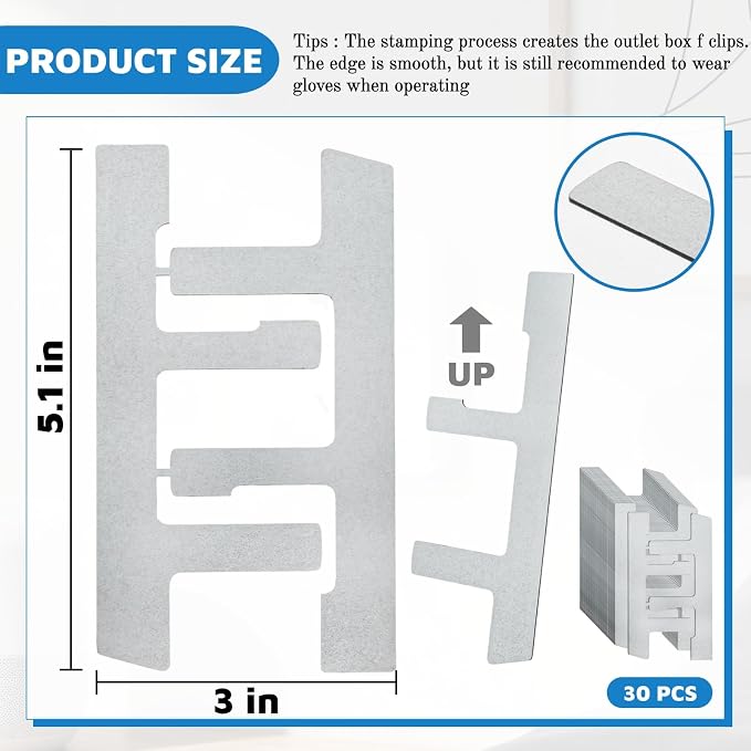 30 Pieces Switch Box Straps - Image 2