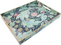 Spsyrine Serving Tray with Handles, Plastic Decorative Tray by Spsyrine