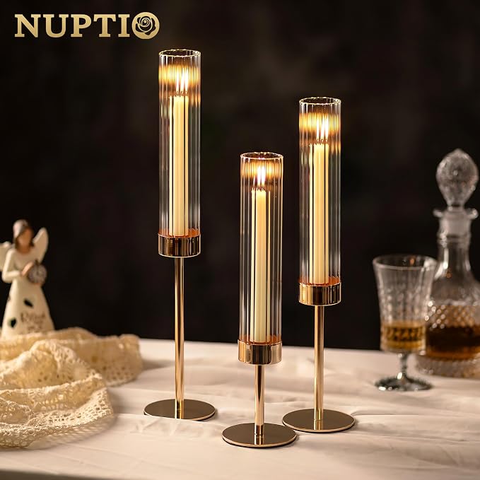 NUPTIO Tall Candlestick Holders - Image 8