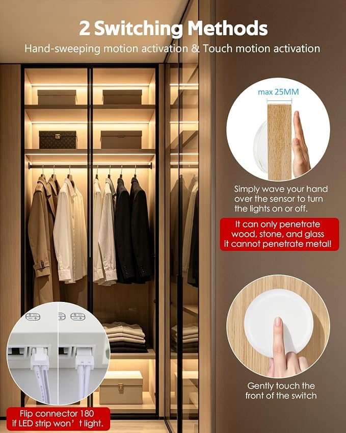 Warm White Under Shelf Lights Strip - Image 2