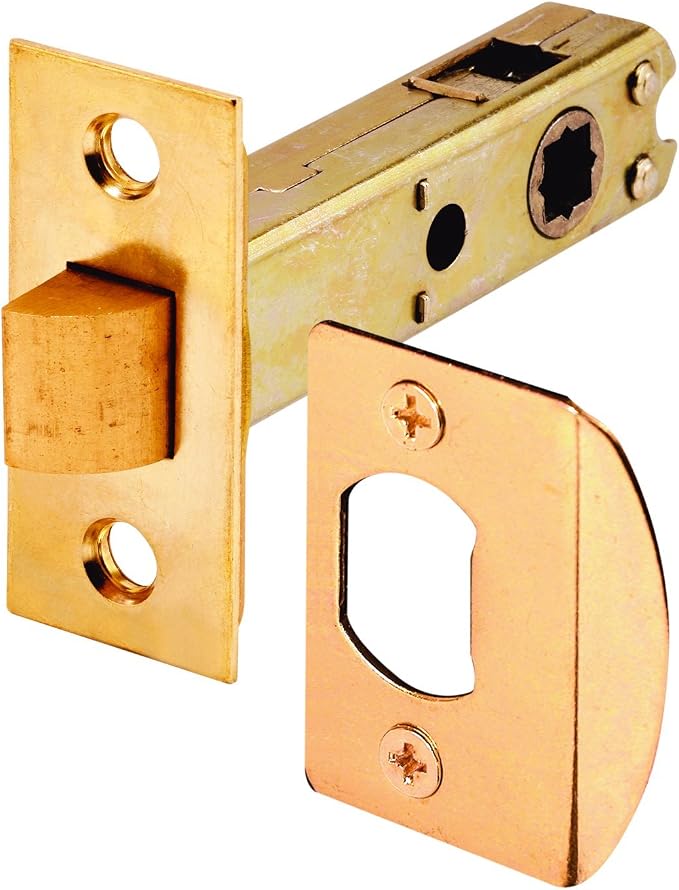 Prime-Line E 2281 Passage Door Latch, 9/32 In. and 1/4 In. Square Drive by Prime-Line