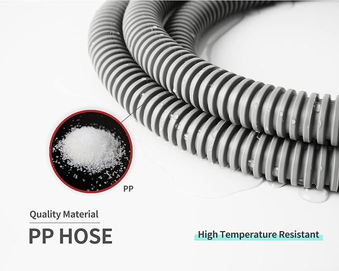 MyLifeUNIT Universal Dishwasher Drain Hose, 10 Ft Dishwasher Discharge Hose - Image 6
