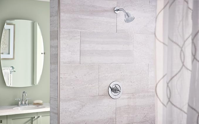 Moen T2901 Gibson Chrome Posi-Temp Shower Valve Trim | Valve Required - Image 2