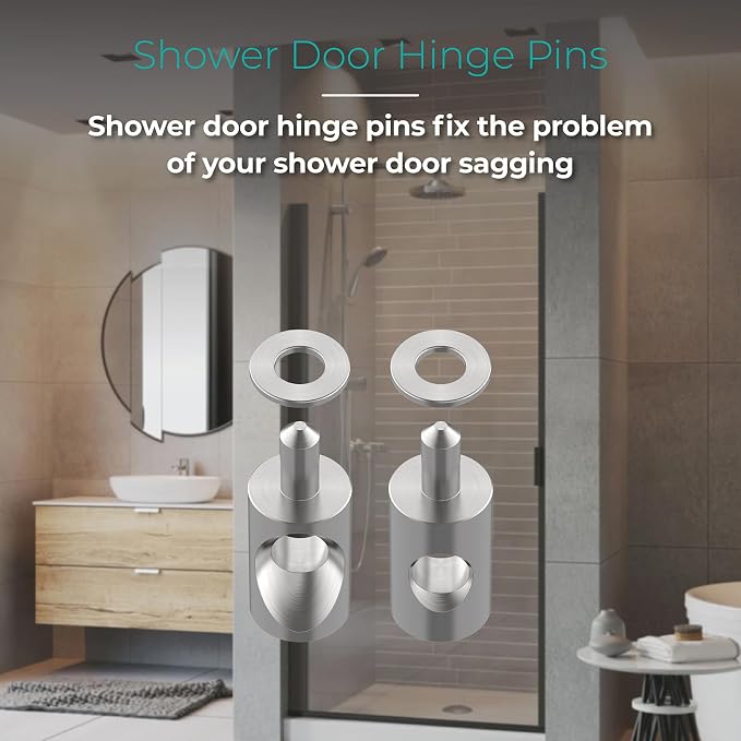 5/16" Shower Door Hinge Pin for Framed Shower Doors - Image 6
