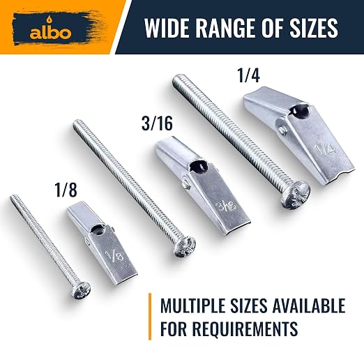 ALBO 45-Piece Heavy Duty Hollow Wall Anchors Kit - Image 6