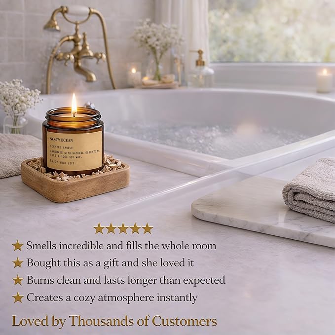 Scented Candles for Home, 8 Pack Soy Wax Candle Set, Scented Candles | Gift Set - Image 6