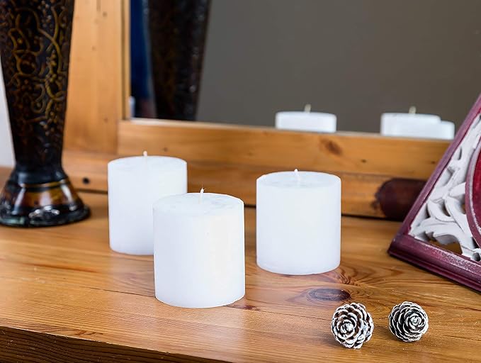 Melt Candle Pillar Candles, 3 Pack - Image 6