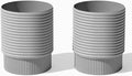 Veradek Mod Series Medium Planter by VeradekOutdoor