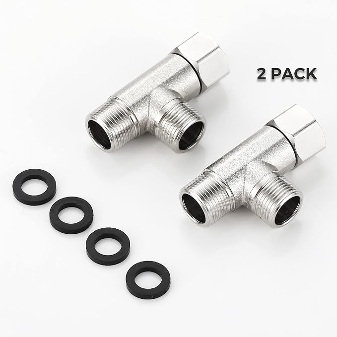 Bass 3/8 Compression Tee Valve Adapter - Image 3