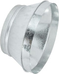 PATIKIL 16 Inch to 12 Inch Duct Reducer, Galvanized Steel Round Air Duct by PATIKIL