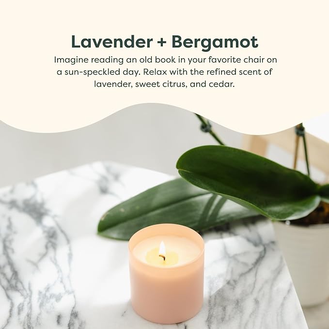 Dignity Series Lavender & Bergamot Scented Candle | Made in the USA Luxury - Image 3