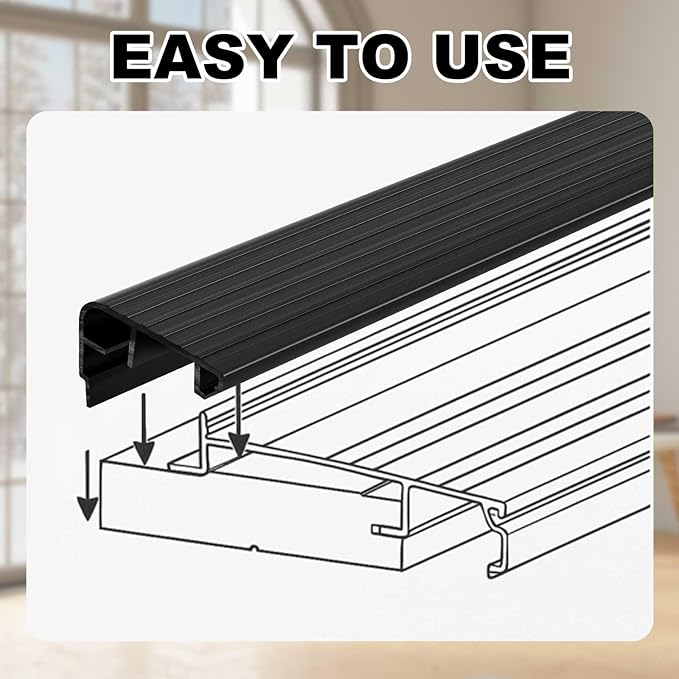 Pangda 4 Pcs 36 L Fixed Vinyl Sill Cap 1-5/32 Inches High Exterior Door - Image 5