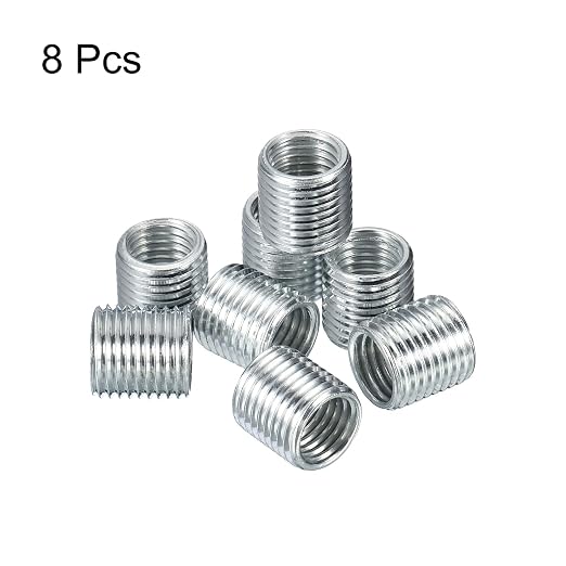 MECCANIXITY Thread Reducing Nuts Insert M10x1mm to M8x1mm 10mm Long - Image 3