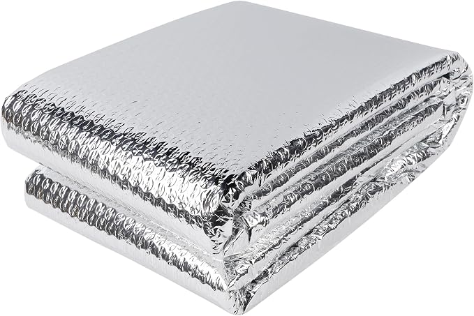 winemana Window Insulation Roll, 24IN x 10FT Reflective Heat Shield Bubble Film by winemana