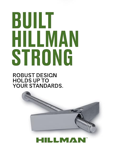 Hillman Toggle Bolts/Machine Screw Anchors, 3/8in x 4in, 25 Pack, Zinc | - Image 2
