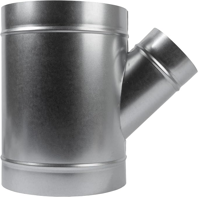 8" Inch to 4" Inch Branch Wye-Shape Ducting Splitter by RepaMarket