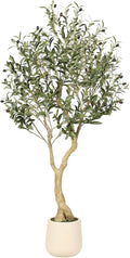 5ft Olive Trees Artificial Indoor by REALEAD