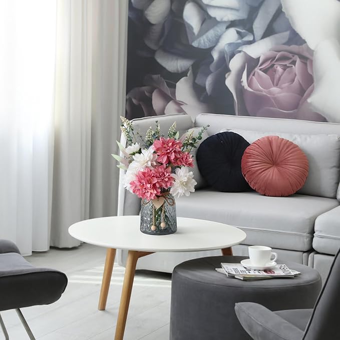 Faux Flowers in Vase, Artificial Flowers in Vase, Table Centerpieces - Image 3