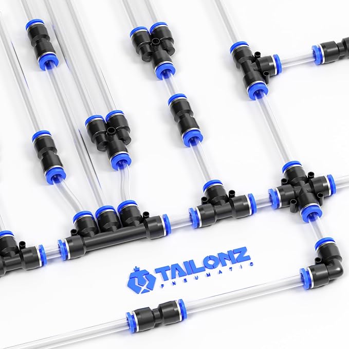 TAILONZ PNEUMATIC 14mm od Push to Connect Fittings Pneumatic Fittings Kit 5 - Image 7