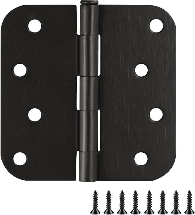 Design House Interior Door Hinge, Oil Rubbed Bronze | 5/8" Radius, Traditional by DesignHouse