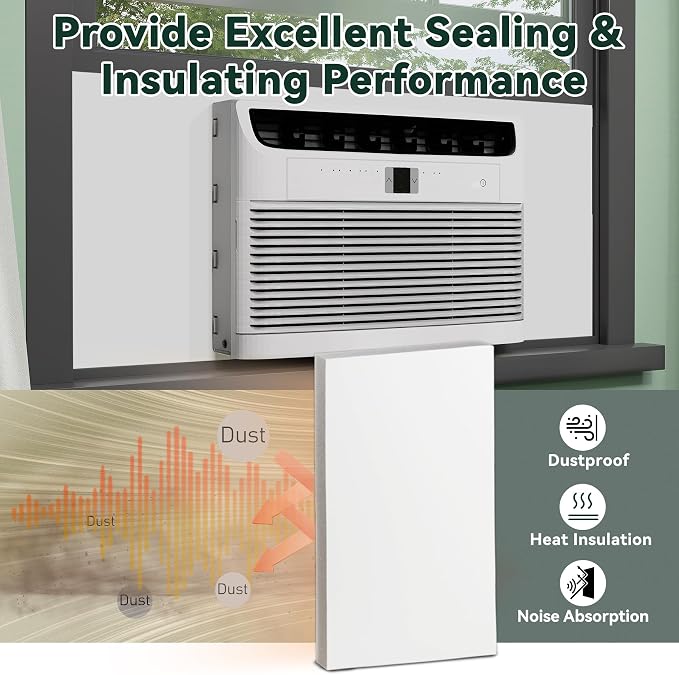 Flehomo Window Air Conditioner Insulation Foam Panels - Image 4